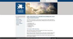 Desktop Screenshot of griffin-underwriting.com